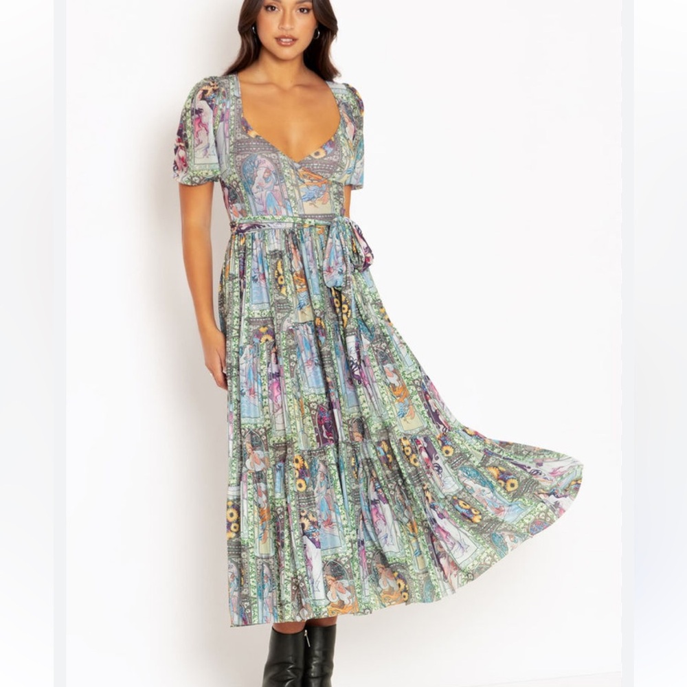 Blackmilk Four Seasons Wrap Midaxi